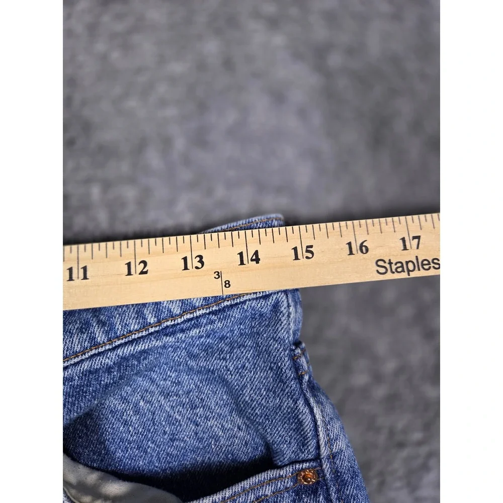 Vintage Levi's 505 Regular Fit Jeans Mens W32 L36 Blue Made in USA 90s Denim - Picture 7 of 13